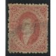 ARGENTINA 1864 GJ 19e RIVADAVIA ESTAMPILLA DE 1ra TIRADA VARIEDAD PAPEL DELGADO U$ 36